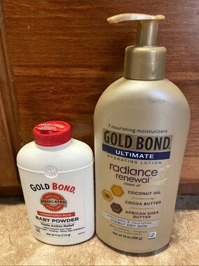 Gold Bond Radiance Renewal Hydrating Lotion & Baby Powder Duo